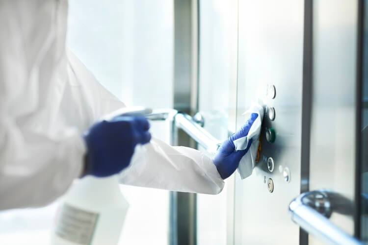 sanitized-door